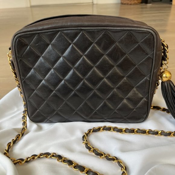 Vintage Chanel Leather Shoulder bag - Authentication Card included - Picture 3 of 7